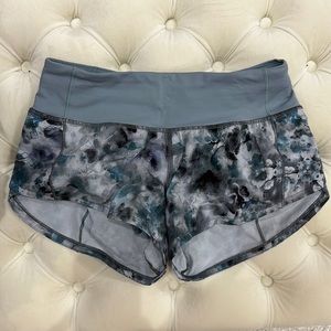 Lululemon short shorts size 0